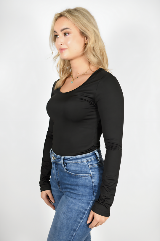 LEAH BODY - BLACK