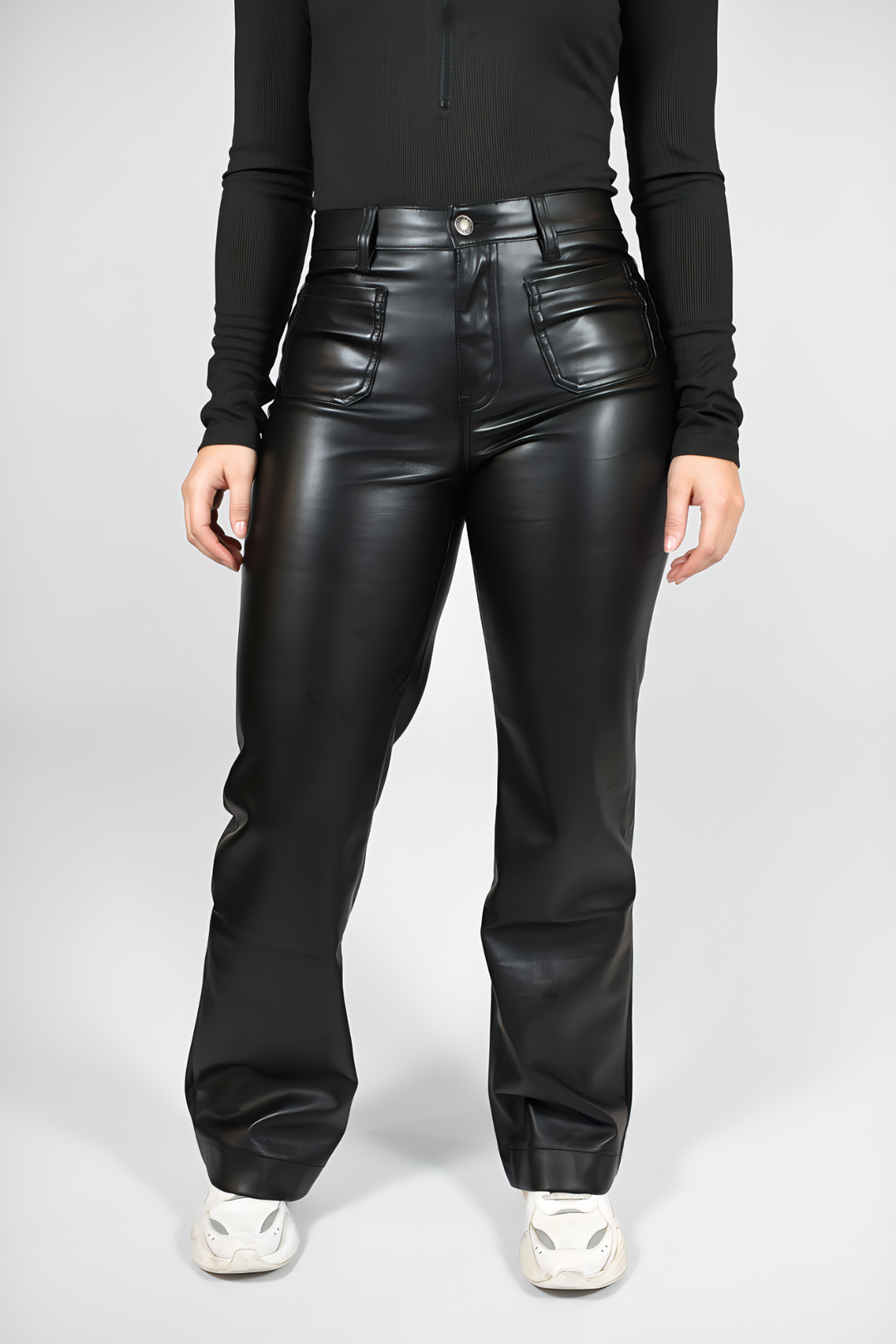 CASSIE LEATHERLOOK PANTS